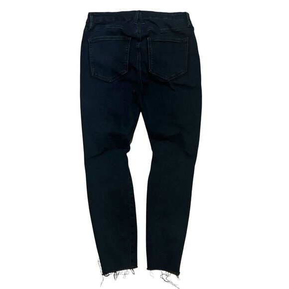 Good American Plus Size 16 Distressed Skinny Jeans Stretchy Classic Casual Style - Picture 2 of 3